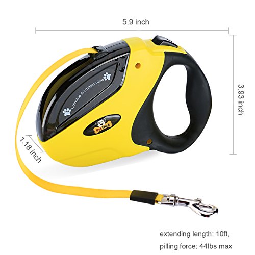 image for Pet Neat Retractable Dog Leash with Break and Lock Button - Free eBook