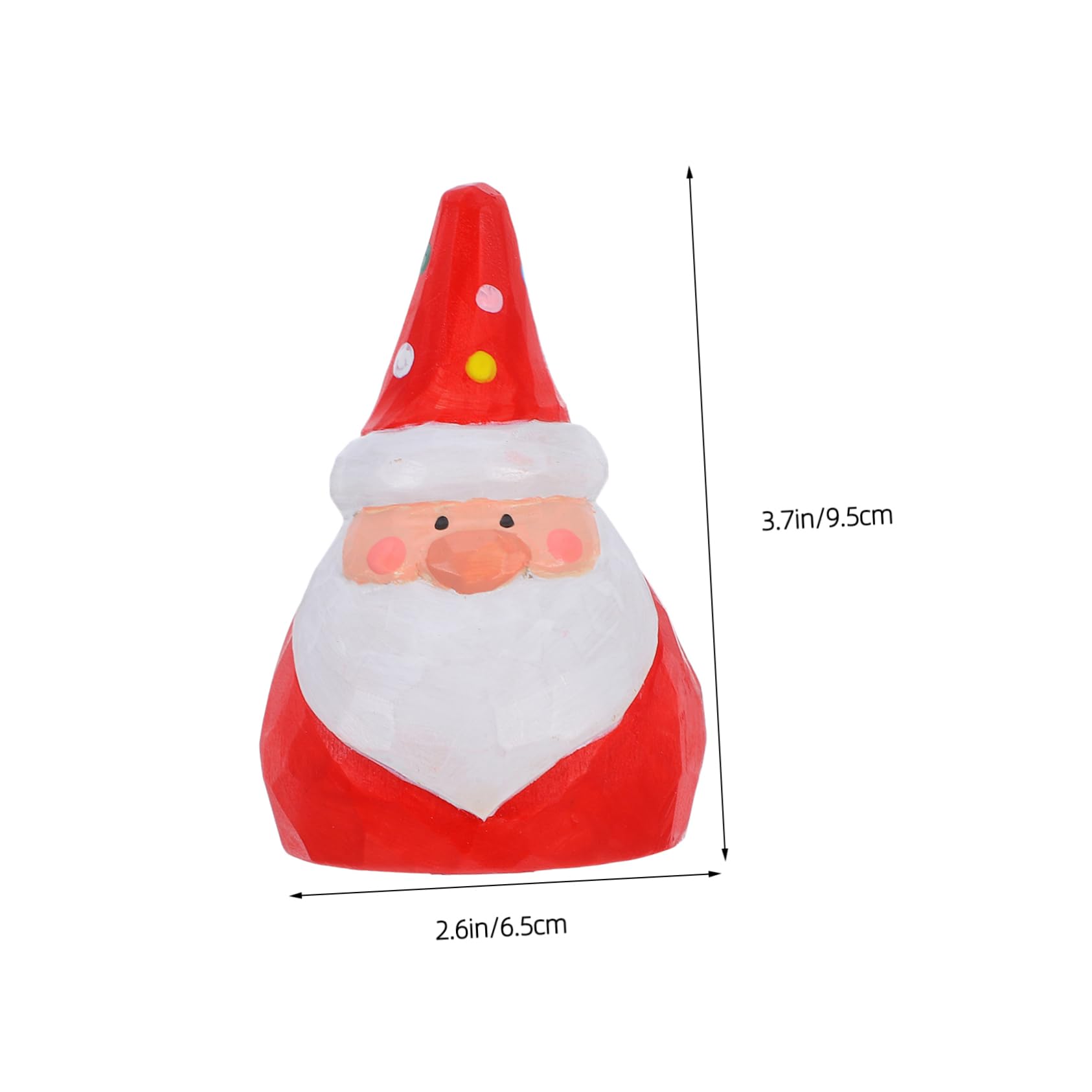 Abaodam 3pezzi Decorazione Natalizia Di Babbo Natale Addobbo Creativo Per Feste Per Casa e Negozio Per Natale e Decorazioni Festive