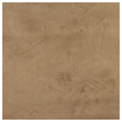 Beige Solid Microsuede Fabric for Upholstery