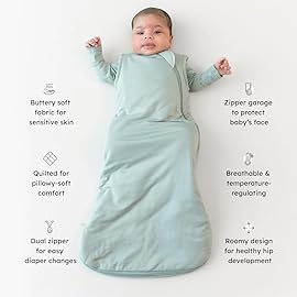 KYTE BABY Unisex Rayon Made From Bamboo Sleep Bag for Babies and Toddlers, 1.0 Tog (X-Small, Sage)
