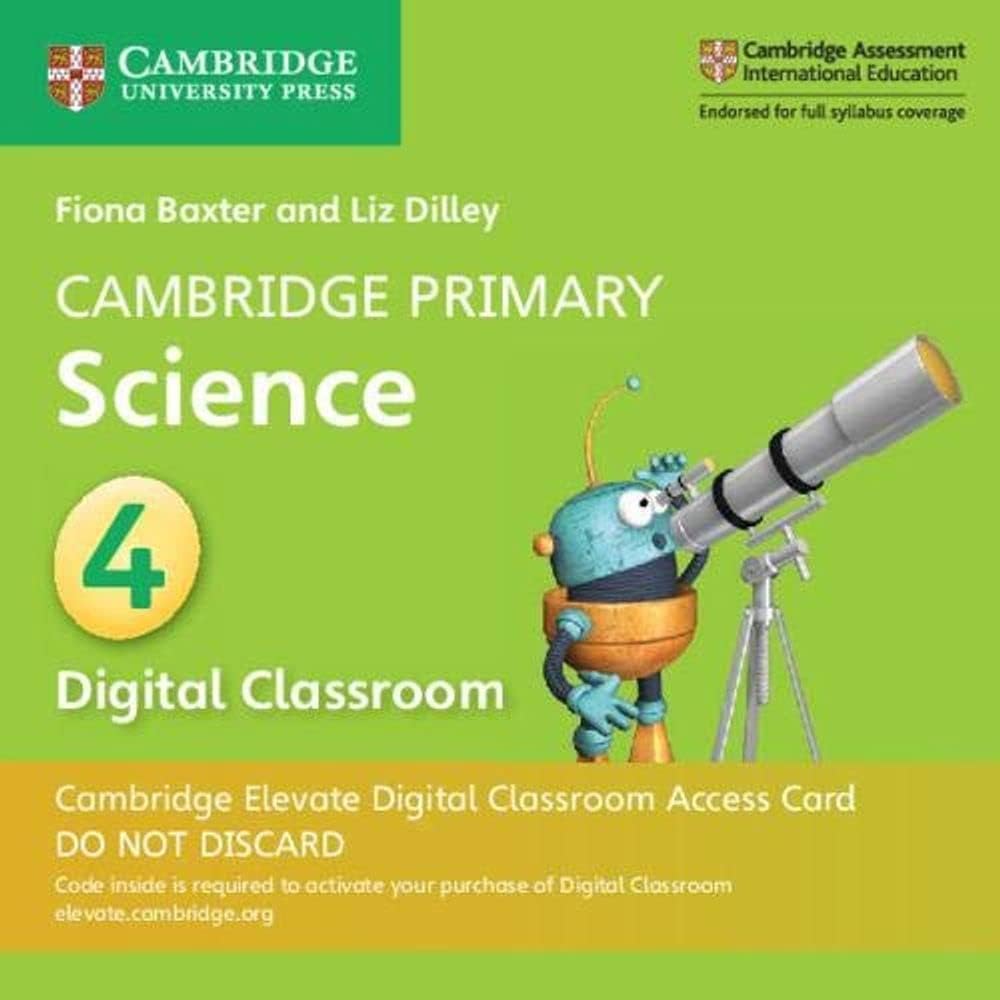 Cambridge Primary Science Stage 4 Cambridge Elevat