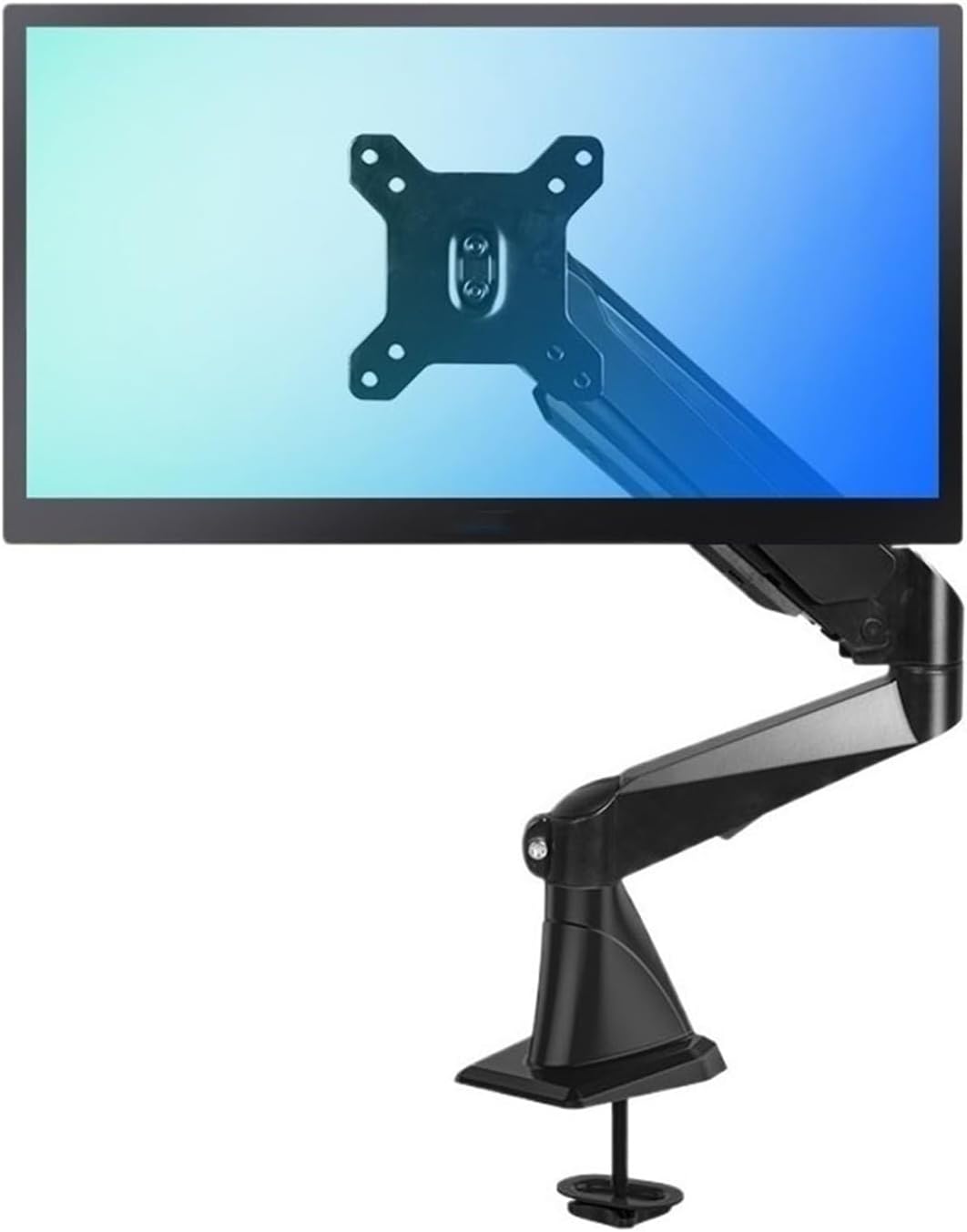Electric screwdriver，Power Screwdriver with， Tiltable Dual Monitor Desk Mount Monitor Stand(White)