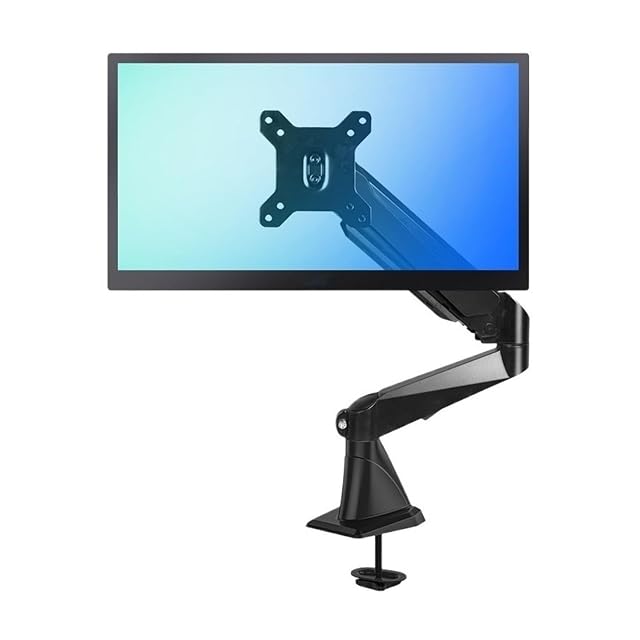 Electric screwdriver Power Screwdriver with Tiltable Dual Monitor Desk Mount Monitor Stand Black