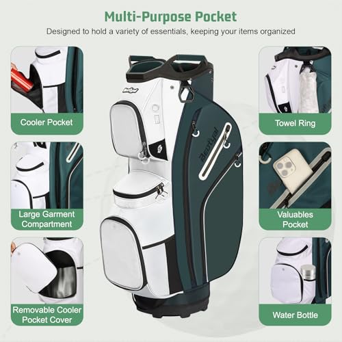 Beutyal 15 Way Golf Cart Bag