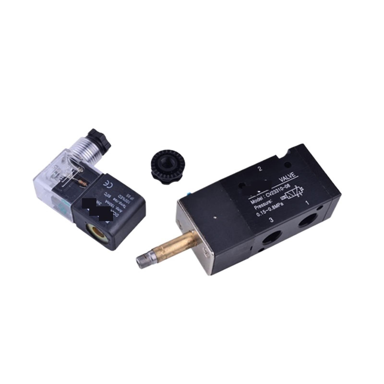 Électrovanne de rechange CV23310-08 G1/4 pour réparer un circuit d'air comprimé