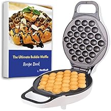 Hong Kong Egg Waffle Maker by StarBlue with BONUS recipe e-book - Make Hong Kong Style Bubble Egg Waffle in 5 minutes AC 120V, 60Hz 760W