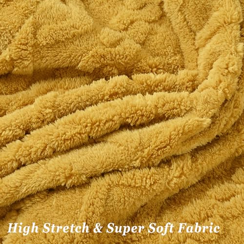 Image of JOKIVTOU Recliner Sofa Covers 8-Pieces Reclining Couch Slipcovers 3 Seater Stretch Recliner Furniture Protector with Elastic Bottom& Pocket, Soft Fitted Washable Stay in Place