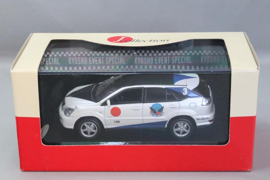 【激レア】Jコレクション　トヨタハリアー　ブルーインパルス　イベント限定品 Amazon | 京商 J-コレクション トヨタ ハリアー ブルー