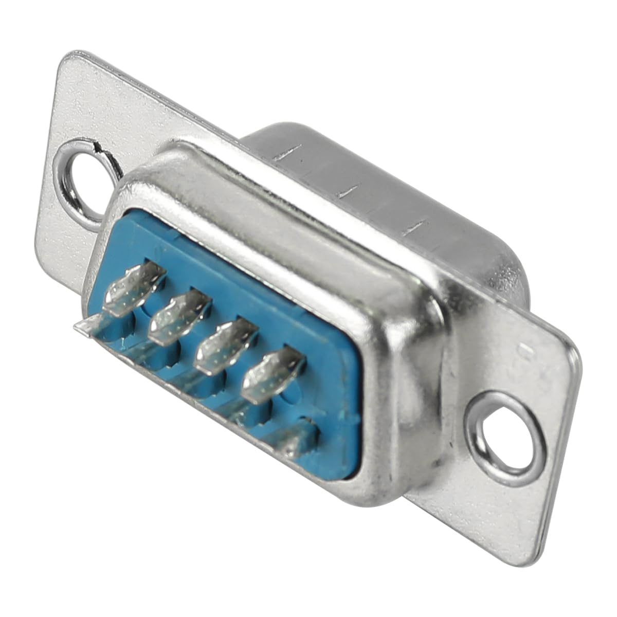 10 Pares de Conectores de Soldadura DB9, Adaptador D-Sub de 9 Pines para Puerto Serie DB9 Paralelo RS232 con Cubierta de plástico (10 machos, 10 Hembras y 20 Conectores).
