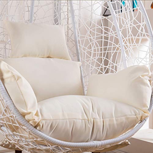 HLDBW Hanging Basket Chair Cushions Large Seat Cushion Outdoor Egg Shaped Hammock Pads Cradle Removable and Washable Multi Color (Color : I)