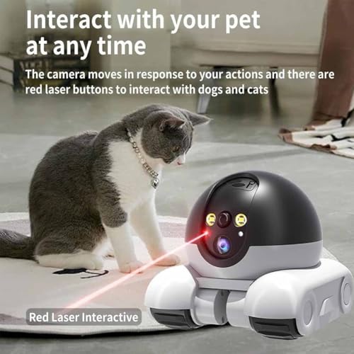 Romi Pal Robot, Blinky Bot Camera, Long Distance Mini Robot Camera on Wheels, Spymate Robots, 360° Night Vision Design, 2 Way 1080p WiFi Motion Detection Alerts Pet-Friendly - Image 5