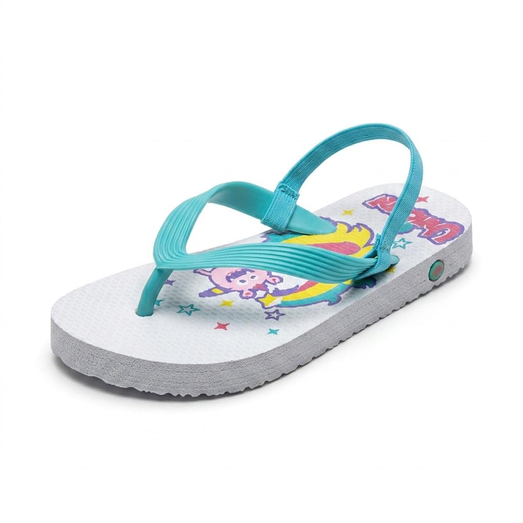 OZABI Tongs Enfant Pack 3 Paires - Motifs Fantaisie