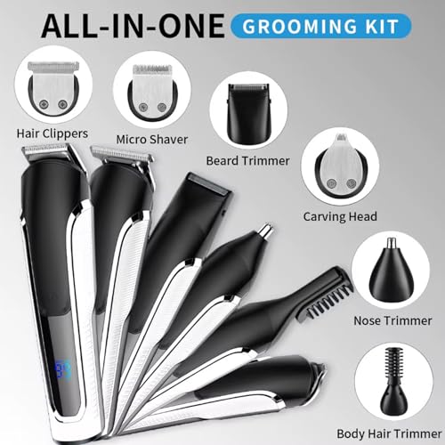 Tondeuse barbe & cheveux avec accessoires pour le quotidien