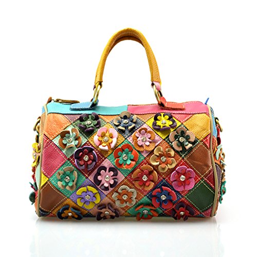 Sac à main en cuir de couleur pour vos sorties citadines