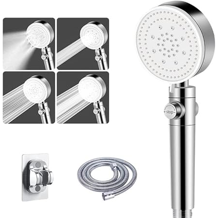 Kleine Windmühle Handbrause - Turbo Dusche Mit An/Aus Funktion Wassersparend