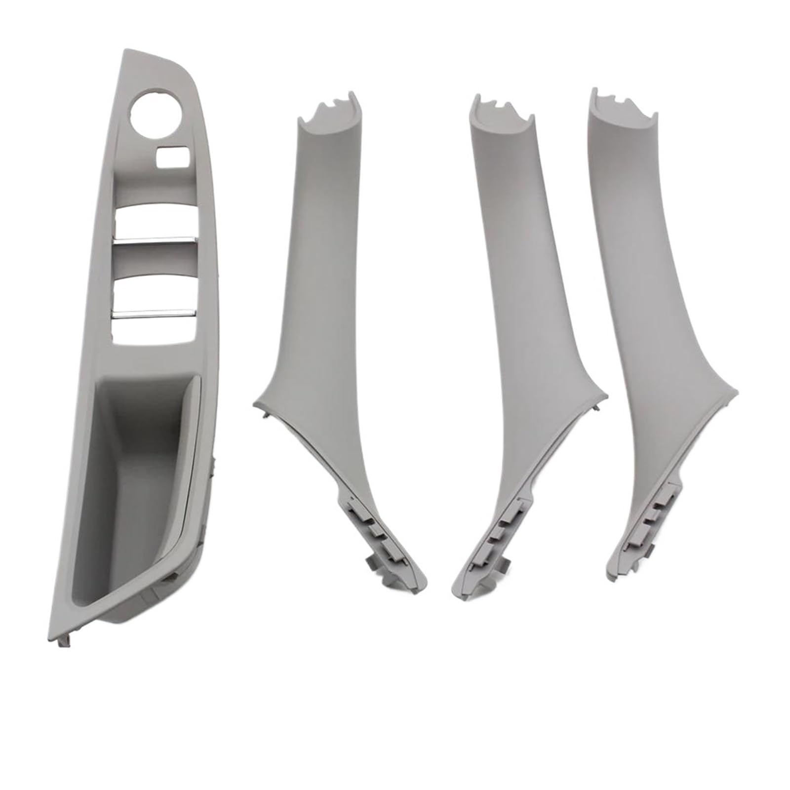 Rwrpqedexm Grey Door Handle Interior For F10 F11 520I 523I 525I 528I 530I 2010-2017 Car Door Handle Door Pull Handle