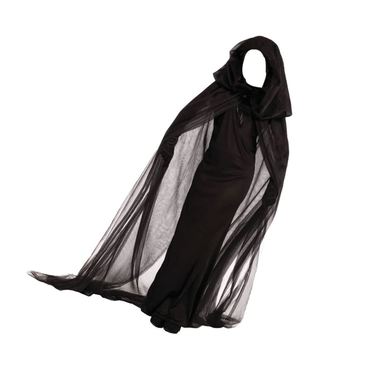 3 Piezas disfraz de bruja para cosplay disfraz vampiresa de vampiresa vampire costume de vampiro de halloween vestido de bruja de halloween para juegos de rol Black