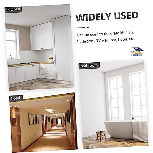 Homoyoyo 1 Rolo Adesivos De Parede Autoadesivos Adesivo De Borda De Armário Borda De Papel De Parede
