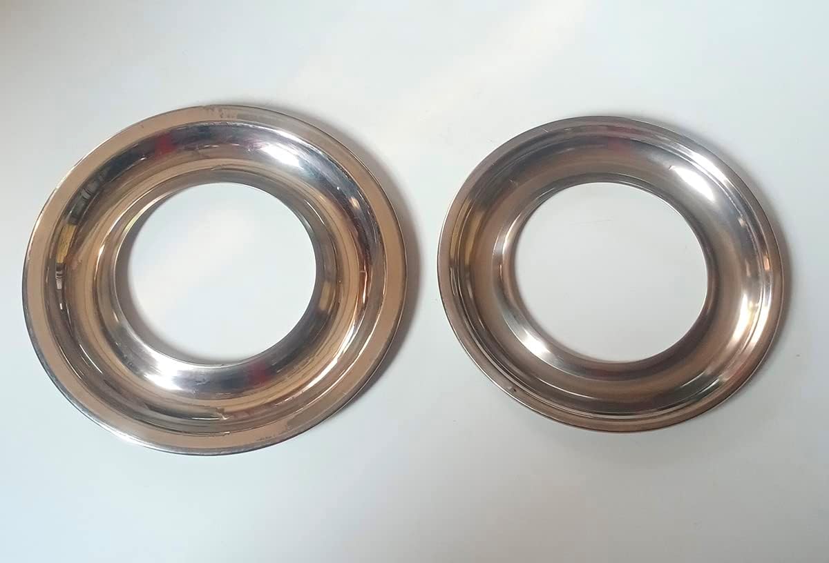 Round Gas Burner Drip Pan (2 Pcs) BP - 003 (17 & 19cm)