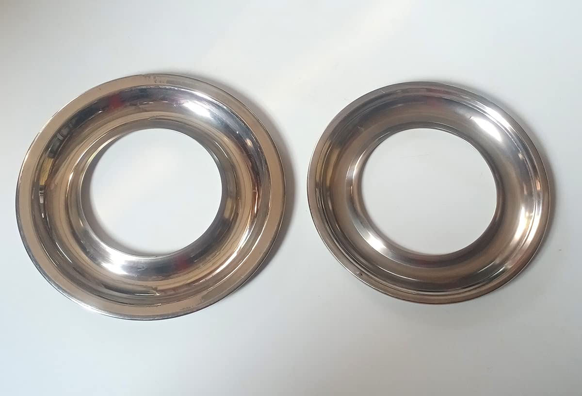 Round Gas Burner Drip Pan (2 Pcs) BP - 003 (17 & 19cm)