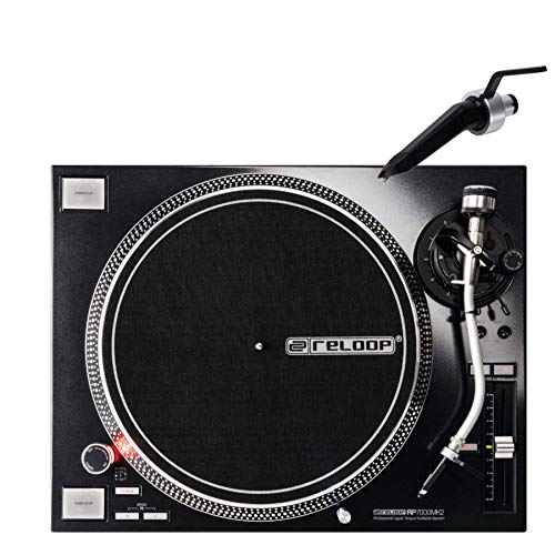 Reloop RP-7000MKII Pro High-Torque Club-Standard Turntable W/ Free Ortofon Needle