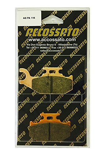 Accossato Pastiglia freno AGPA115OR, BOMBARDIER >