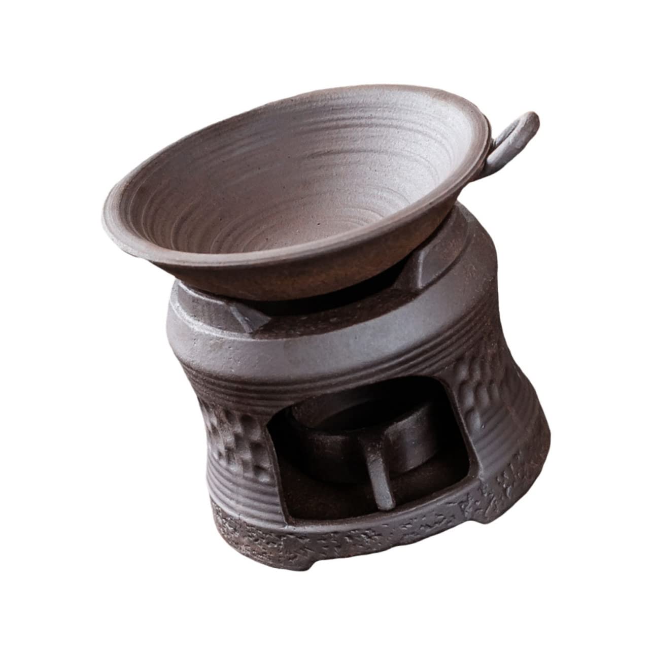 OFFSCH Teapot Warmer Ceramic Tea Heater Multi-use Warmer Pedestal for Living Room