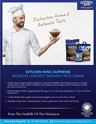 Image of Kitchen King Supreme Basmati Rice, 10 kg