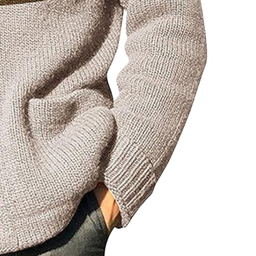 Men Color Block Sweater Cardigans Shawl Collar Long Sleeves Knitted Lightweight Button Up Knit Cardigan4