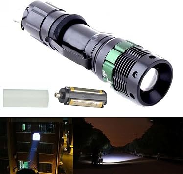 Valkyrie Cree Q5 Uzun Menzil El Feneri - Zoom - AAA Destekli