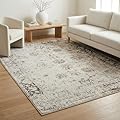Unique Loom Sofia Collection Area Rug - Casino (5' 3" x 8' Rectangle, Beige/ Tan)