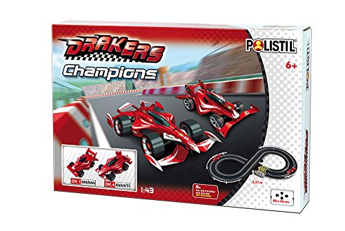 Mac Due Italy- Pista Polistil Thedrakers Champ1:43 960154, Multicolore, 873179