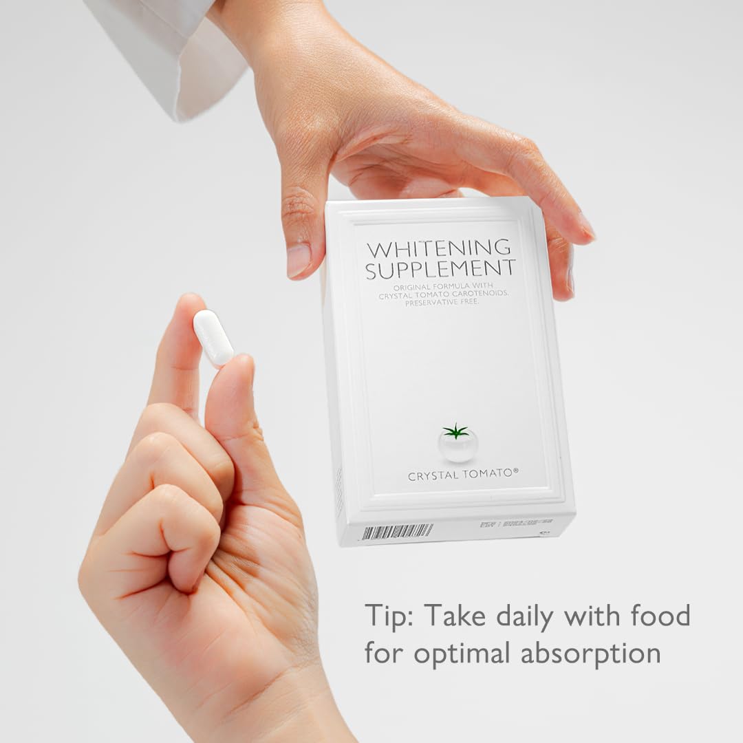 Crystal Tomato® Whitening Supplement - Non GMO tomato, L-Cysteine