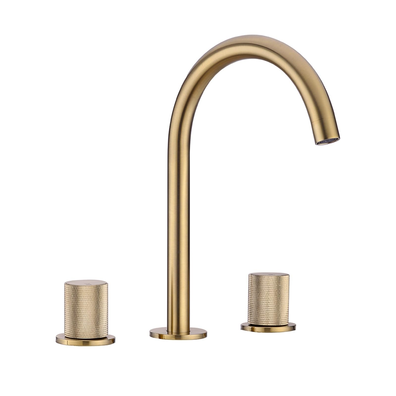 Robinet de lavabo à double poignée pour une salle de bains familiale et élégante
