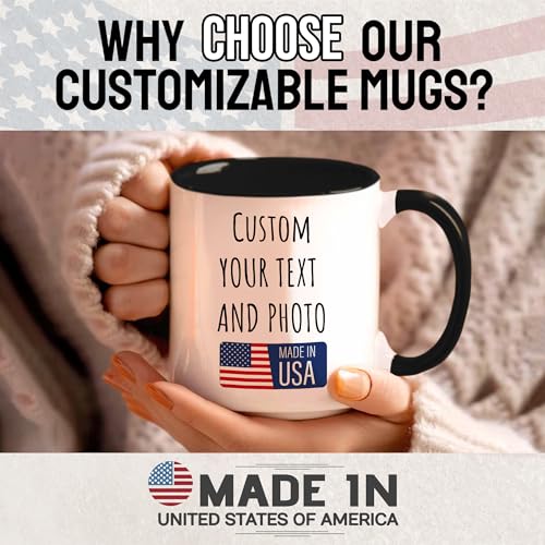 Taza Personalizada con Foto y Texto 15 Onzas miniatura 3