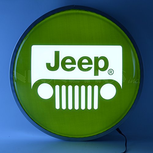 Neonetics Jeep Backlit LED Lighted Sign, 15"