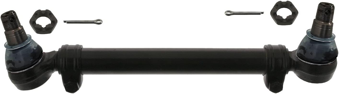 febi bilstein 21991 Drag Link with castle nuts and cotter pins, pack of one