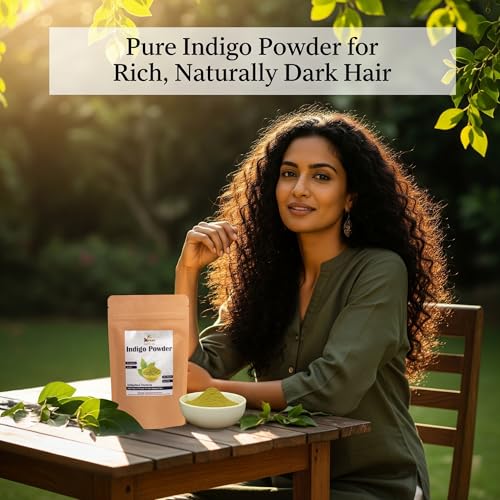 Polvo de índigo natural para color de cabello 100 g miniatura 2
