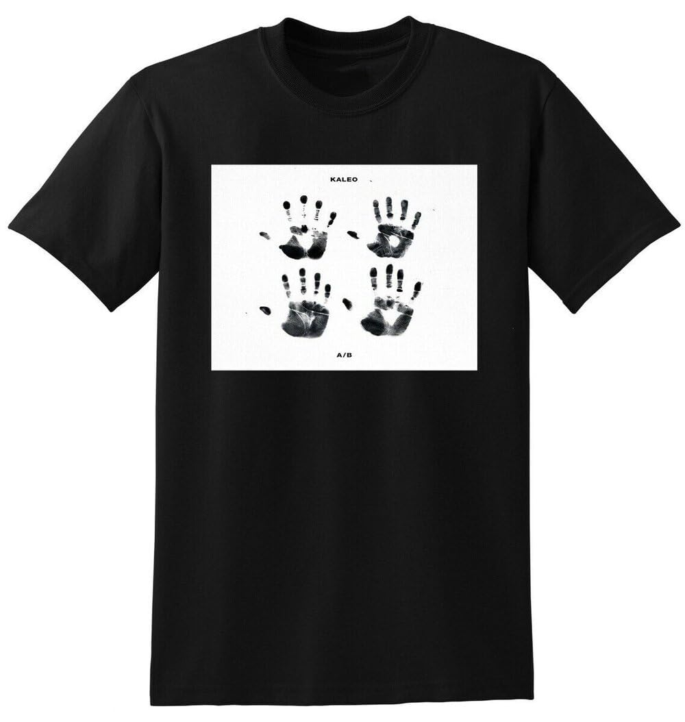 TANUVJXK Kaleo T Shirt a-b Vinyl cd Cover Black 3XL
