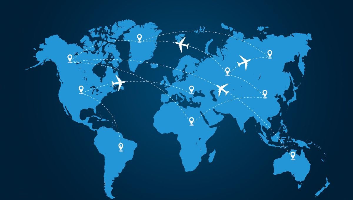 4 x Adaptateur Prise USA/Canada/Japon/Mexique/Thailande - Très Utile pour Voyager - Adaptateur Facile A Transporter - Design Compact et Léger (Blanc)