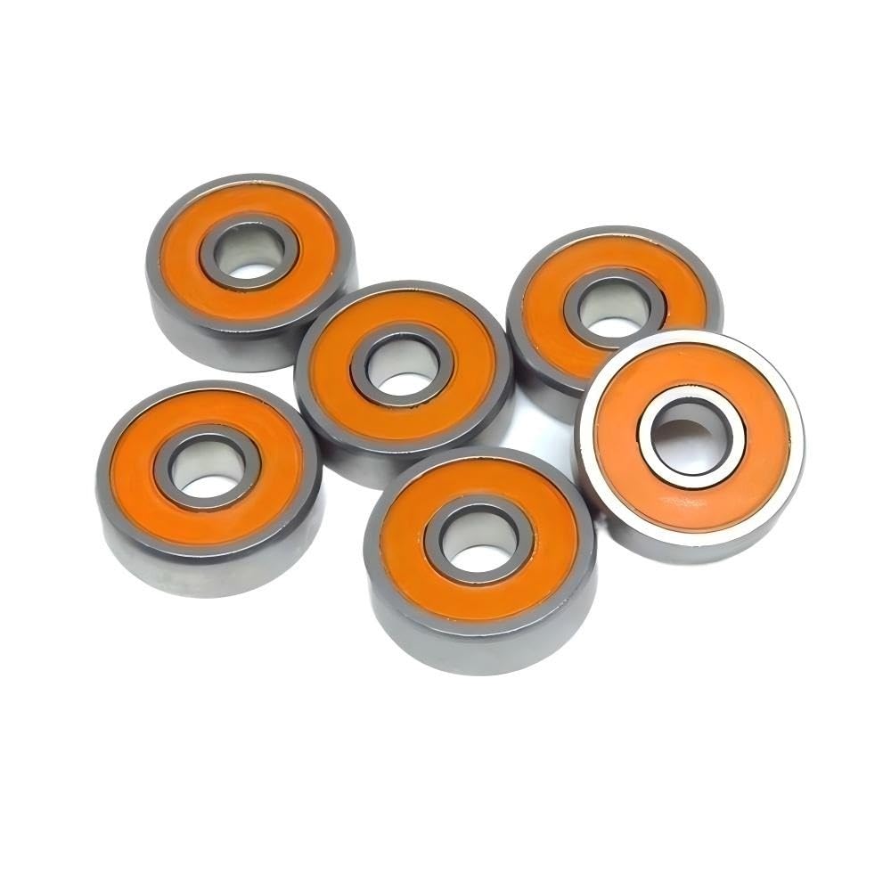 Rillenlager 10 Stück Edelstahl-Hybrid-Keramiklager S623C-6800C 2OS, ABEC-7-Kugellager ID 3-15 mm for Inline-Skates(4x9x4mm)