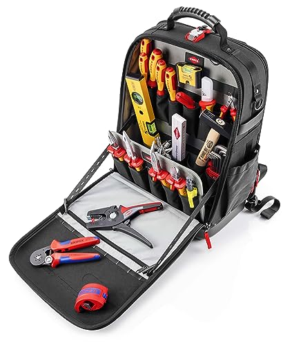 KNIPEX Werkzeugrucksack Modular X18 Elektro 22-teilig 530 mm, 00 21 50 E