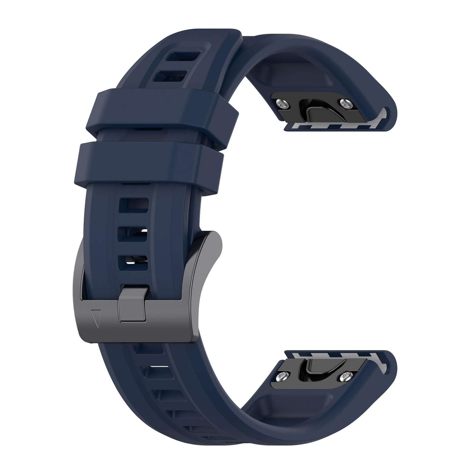 KUSINHOKA Silicone Straps for Fenix 8 51mm/Fenix 7X/Fenix 6X/Fenix 6X Pro/Fenix 5X/Fenix 5X Plus/Fenix 3/Fenix 3 HR/QuickFit 26mm,Silicone Sport Replacement Wristband for Women Men,Blue