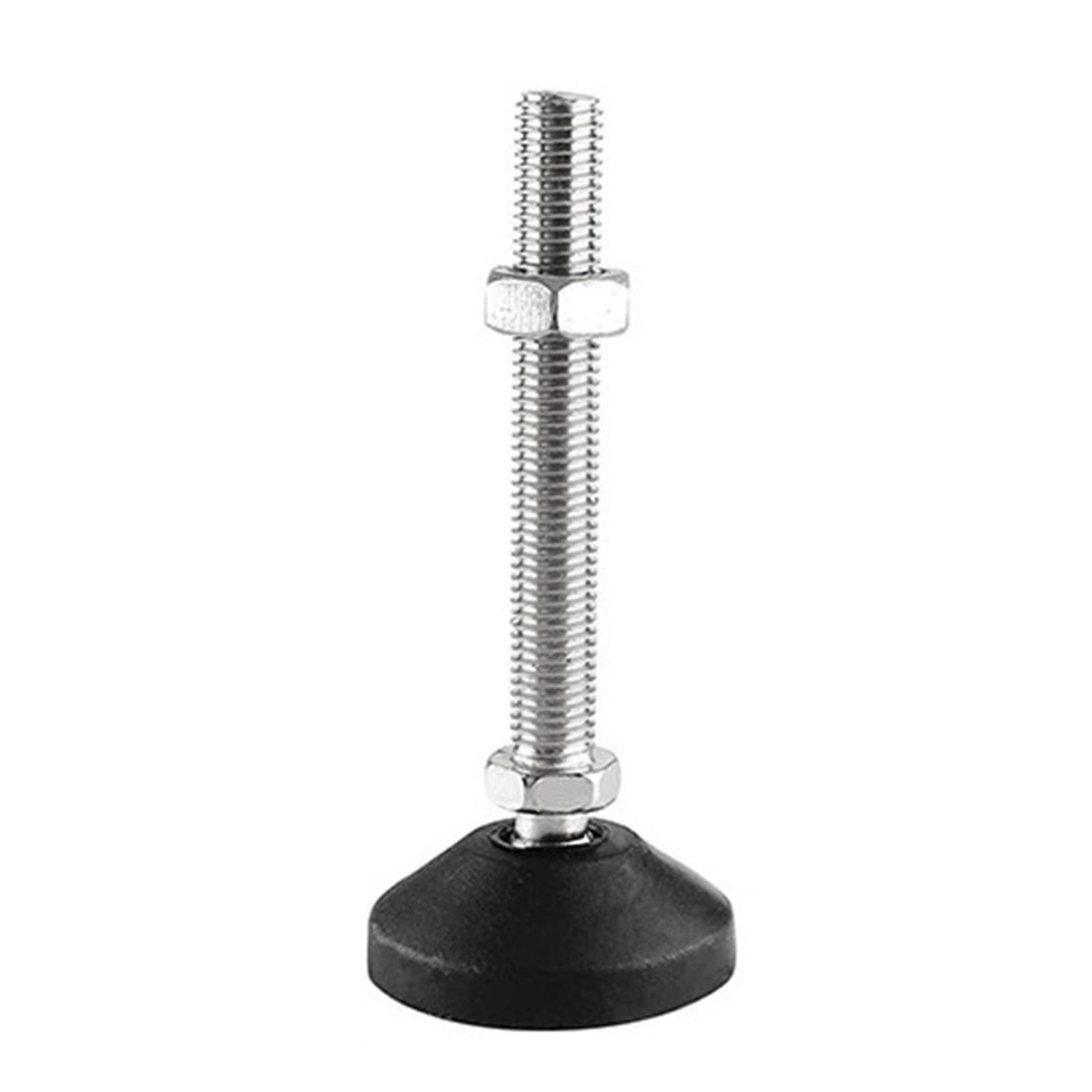 MUHUO adjustable feet for furniture,4Pcs Swivel M8 M10 M12 Leveling, Adjustable Furniture Heavy for & Mechanical Equipment(50xm10x80)
