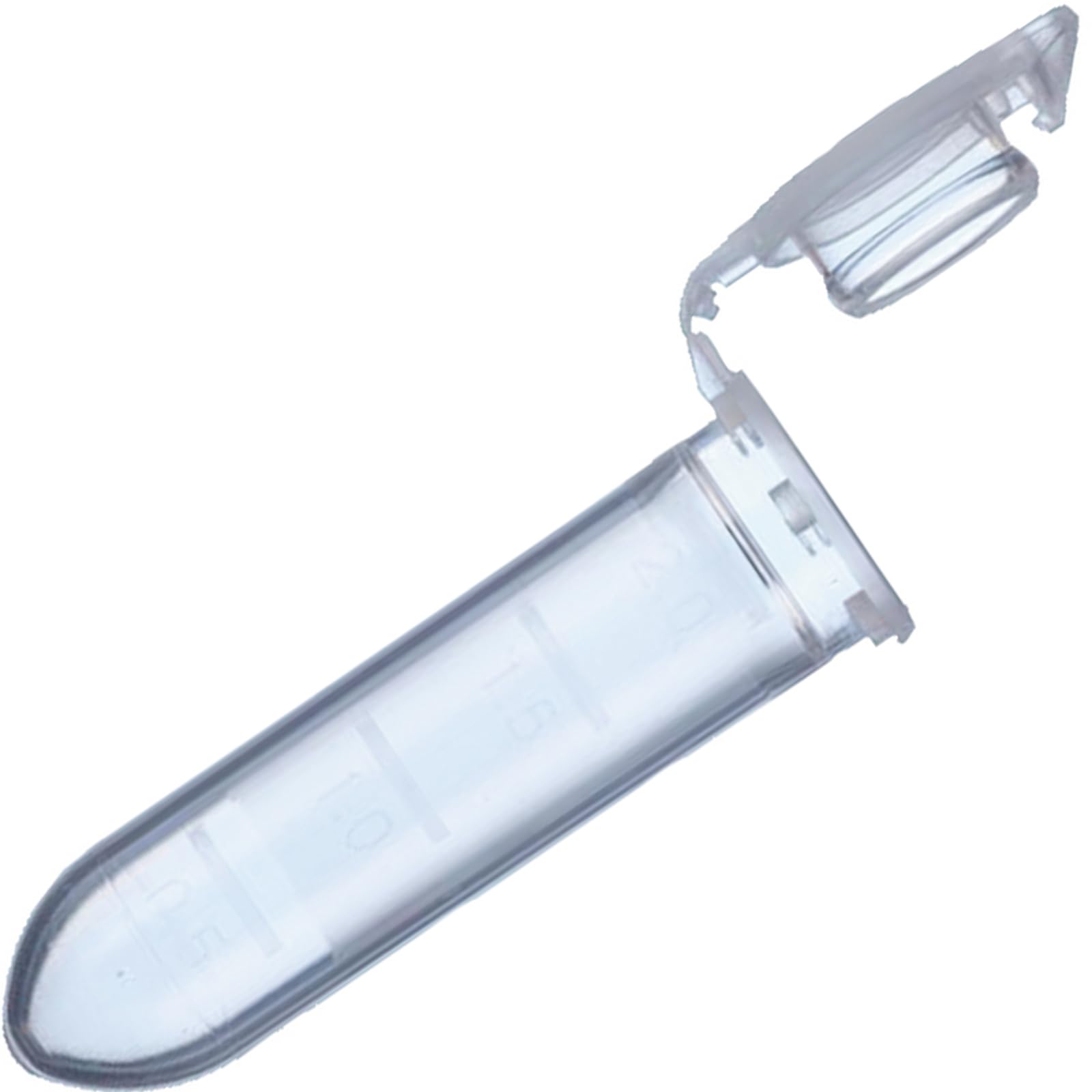 WATSON-BIO-LAB, 132-620C, 2.0 mL, Micro Centrifuge Tube with Locking Cap, 1000 Pieces, Natural Color, Autoclavable, Round Bottom, Slight Stiff Touch