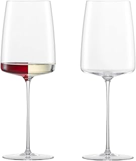 Zwiesel Glas Handmade Simplify - Cristalería hecha a mano, 13 onzas Riesling (juego de 2)