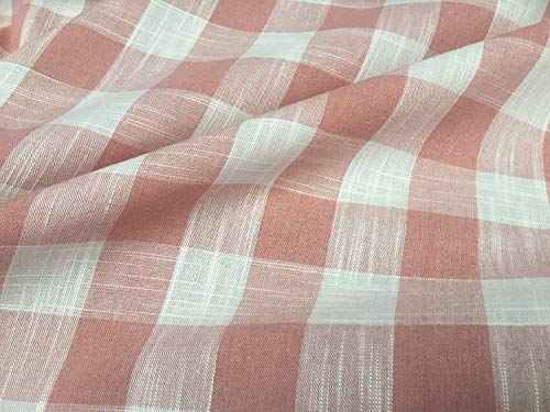 Gingham Linen Checked Fabric Check Material Buffalo Plaid, Dressmaking, Curtains, Home Furnishing - Image 2