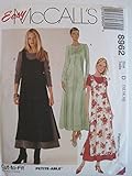 McCall's Pattern 8962 Misses' Dress and Overdress