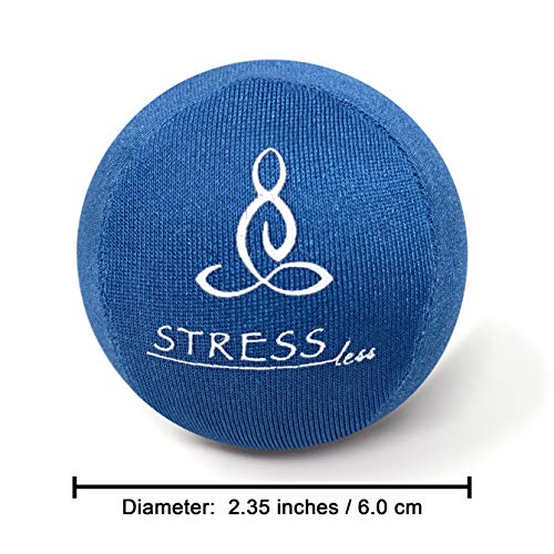 Hand Therapy Stress Ball - Perfect For Anxiety, Stress Relief And Hand Strengthening (Blue) #TOP2