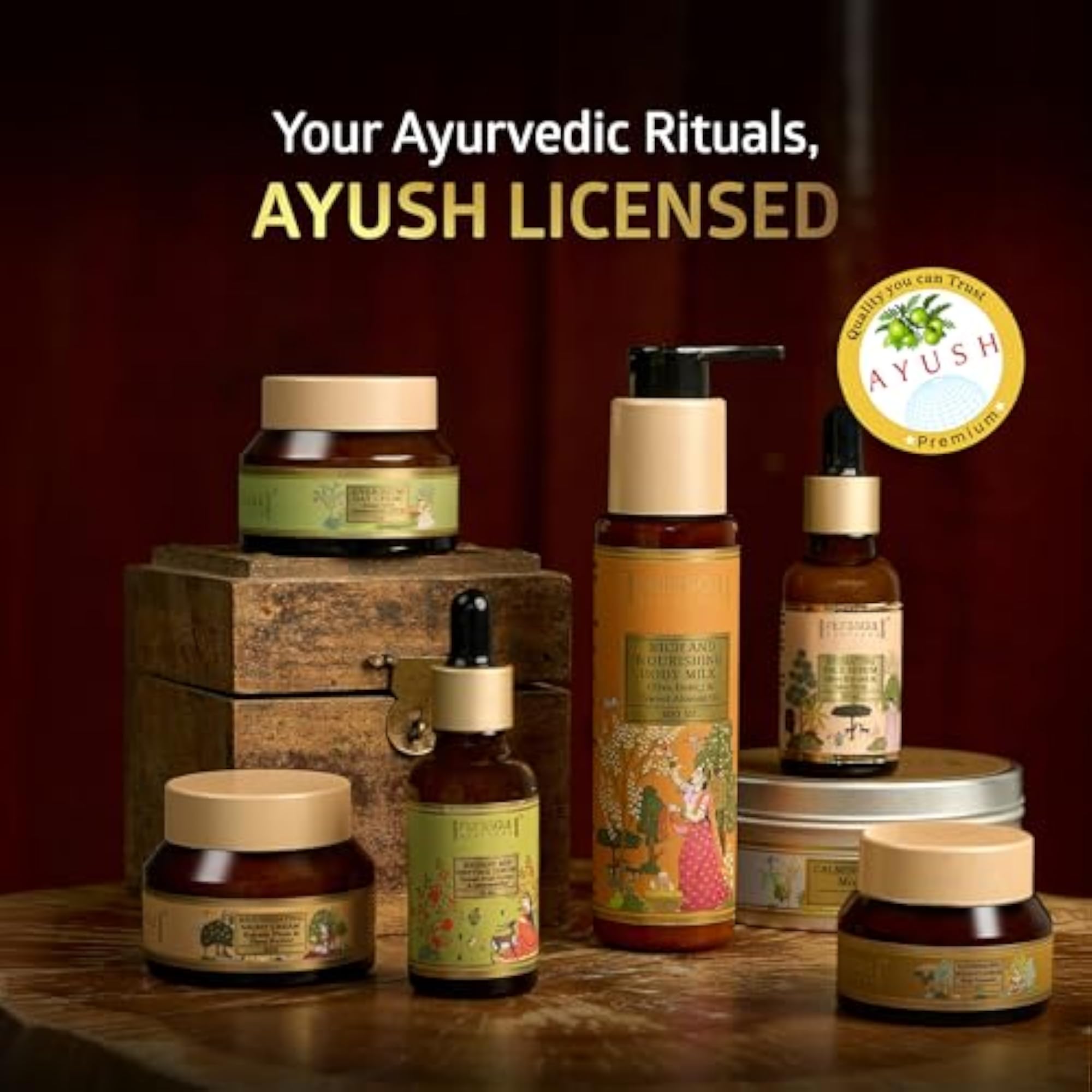 Ayurveda Nourishing Body Care Combo, Hydrating Cleanser